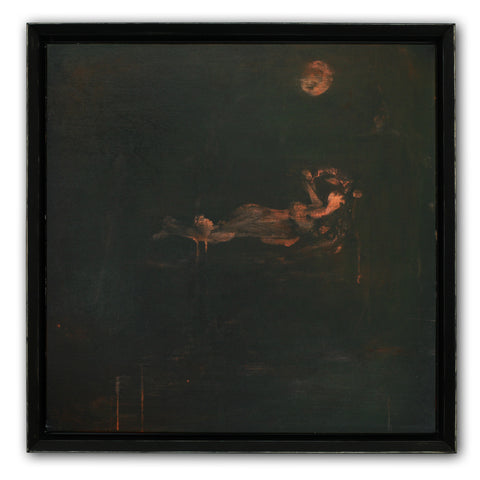 "Night Dream" New York, Acrylic on Canvas.