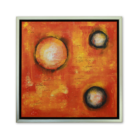 "Bubbles Symphony", Acrylic on Canvas, New York, USA